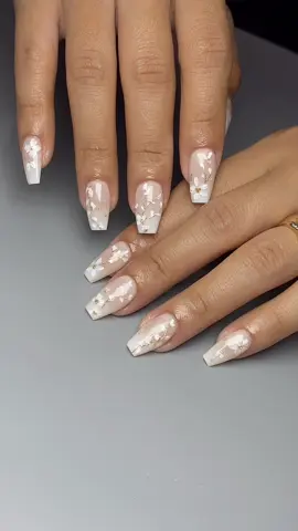 Elegant wedding nails 🤍✨#nails #nailtechlapulapu #nailfix #russianmanicure #nailtechcebu #nailtechcebu 