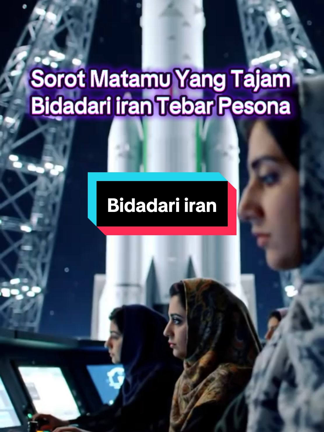Bidadari iran Tebar Pesona #fyp #wanitairan #iran #israel #palestina 