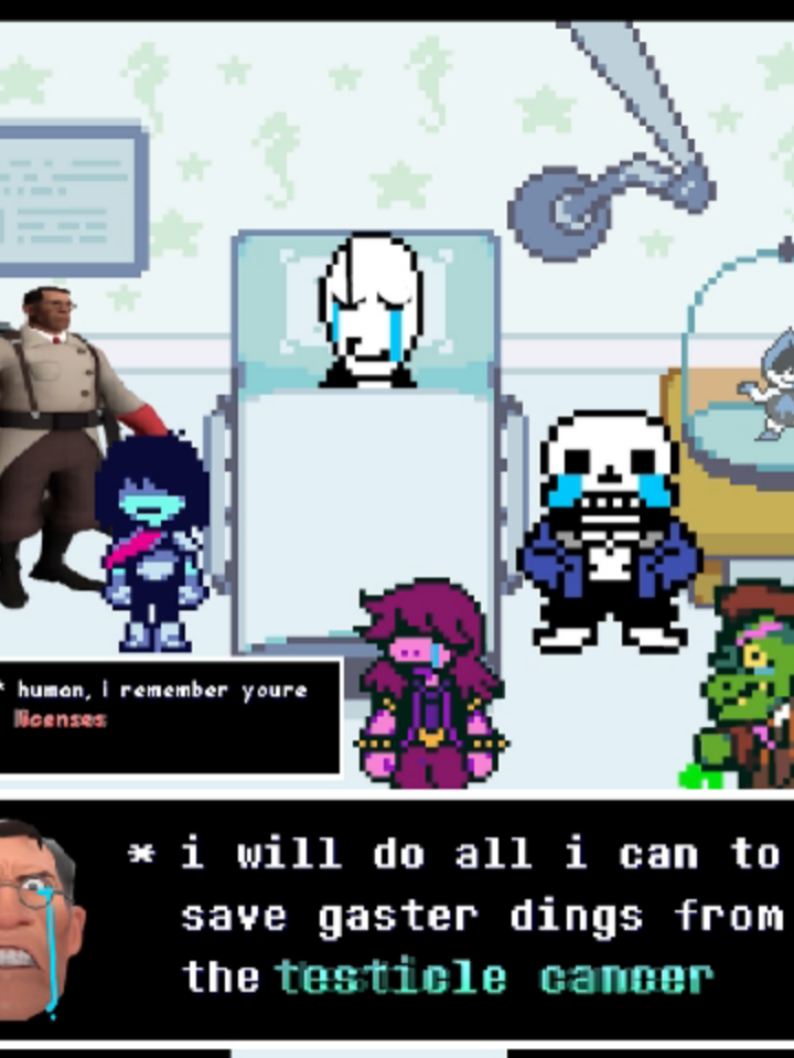 I really want to believe he can save wing gaster but i don't even know! #fyp #foryouu #gaming #meme #tf2 #teamfortress2 #valve #deltarune #undertale #deltarunechapter2 #deltarunechapter3 #deltarunechapter4
