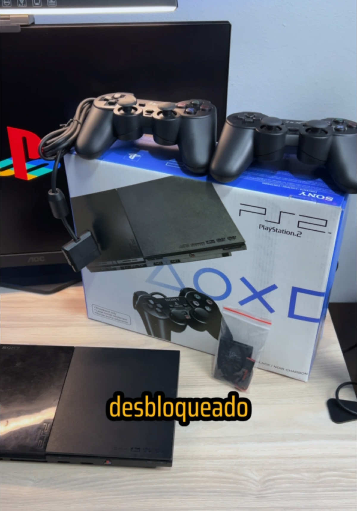 Eu COMPREI um PS2 Desbloqueado em pleno 2025!🤩 . . . #playstation2 #ps2 #playstation 