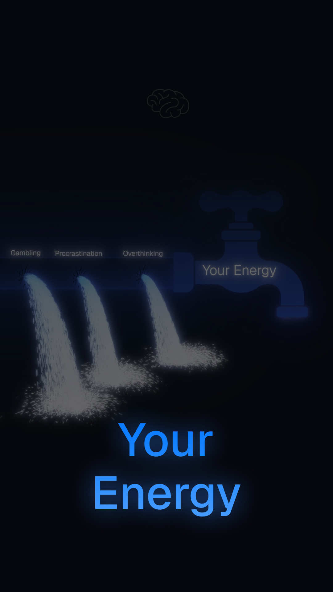 Energy is your most valuable currency. But most people waste it before they even begin. You open your eyes, and it starts leaking, scrolls, gossip, distractions. And then you wonder why you're tired before doing anything that matters. Close the leaks and protect the flow.