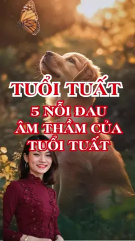 Tuổi Tuất: 5 nỗi đau âm thầm của tuổi Tuất  #cotrangmenhhoc #menhvanhoc #lifecode #cotrangmenhhoc #tuoituat2025 