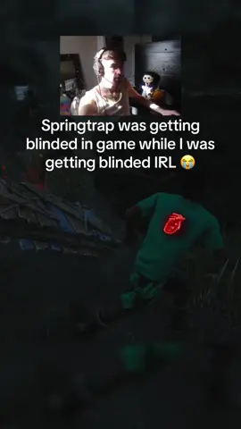 My eyes were legit burning 🤣 #dbd #dbdclips #deadbydaylight #dbdtiktok #fyp #fnaf 