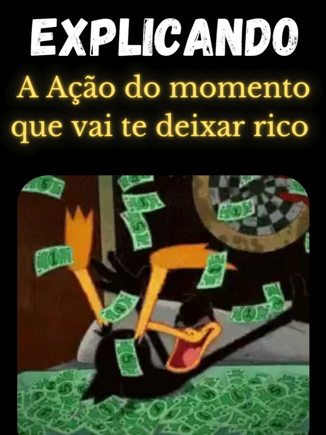 Explicando A Ação Do Momento Que Vai Te Deixar Rico em 1 minuto #economia #renda #curiosidade #curiosidades #dinheiro #conhecimento #fyp #investir #investimento #açoes