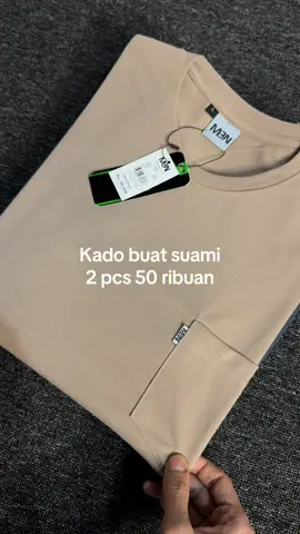 Kado buat suami 2 pcs 50 ribuan #Tshirt #kaos #pria #fyp 