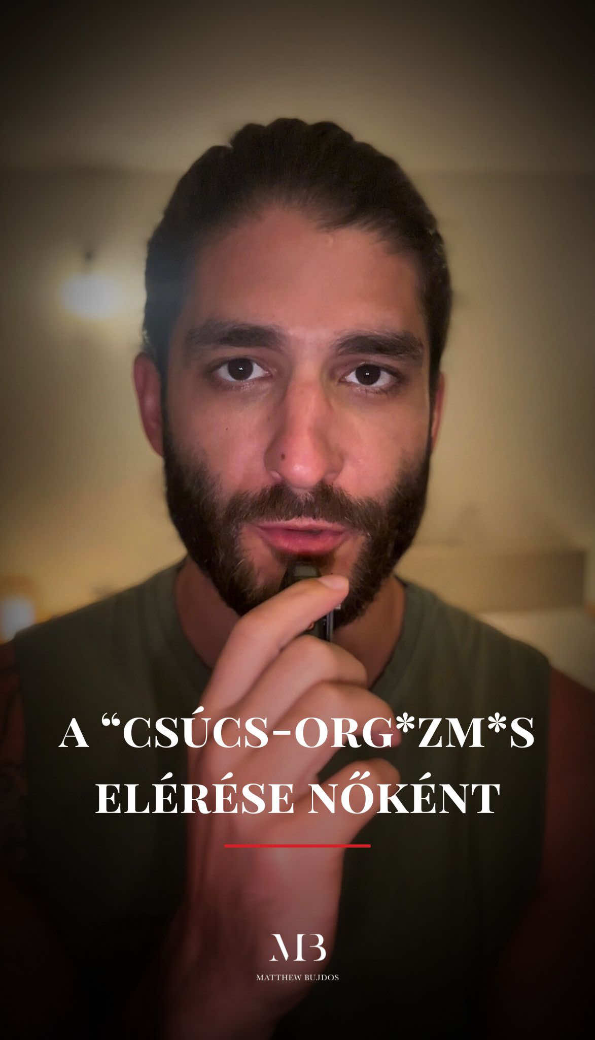 Ha jól gondolom, arra van szükséged, hogy: 💫 megvalósítsd azt a Nőt, aki mindig is ott élt Benned. Azt a Nőt, aki... 👌 Magabiztos testben él és ki meri mondani, mire vágyik. 🧠 Érti önmaga és a partnere működését. ❌ Nem elégszik meg a középszerűvel. ✅ Mesterien bánik a partnerével sz*x közben - és azon túl. 🚫 És akinek mindezért a partnere nem keresi máshol a kielégülést. A NŐI-ENERGIA MESTERKURZUS lépésről-lépesre útmutató számodra mindehhez. ⏳ Viszont már csak 3 nap és zárom a kapukat. 📲 Link a BIO-ban, nézd meg a részleteket és jelentkezz most! #önismeret #intelligencia #nőienergia #matthewbujdos 