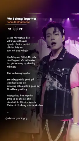 We belong together - Dương Domic #peacegr #webelongtogether #duongdomic #exsh #emxinhsayhi 