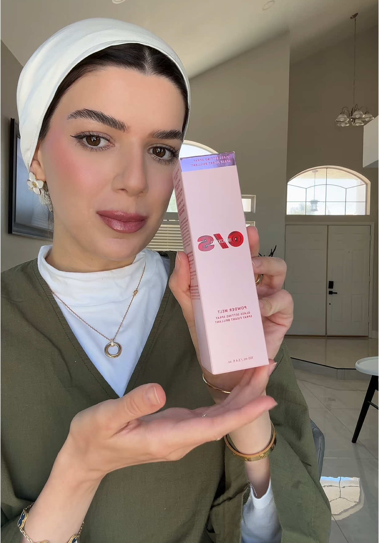 Powder mist from @ONE SIZE BEAUTY 😍😍 #review #makeup #onesize #974bys 