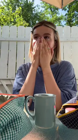 good morning makeup at the lake🐟⛺️🐛🌼 #grwm #makeup #dayinmylife #getreadywithme 