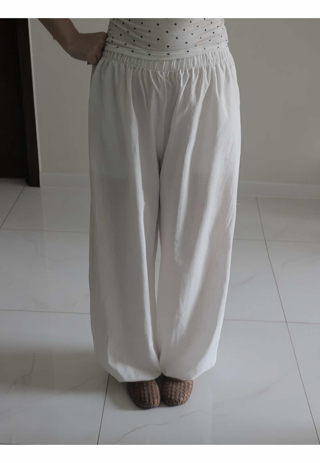 Quần bí đũi ống suông dài 🤎 #goccuamainhi #unbox #fypシ゚viral #mainhireview #outfit #OOTD #quanbi 