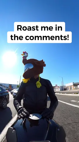 I might regret this. #motorcycle #humor #bikelife #comedy Turkey Cover from @MotoLoot 