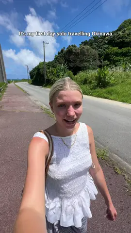 My first day solo travelling Okinawa - aka the Hawaii of Japan! 🌴🐠🌺 #solotravel #okinawa #japan 