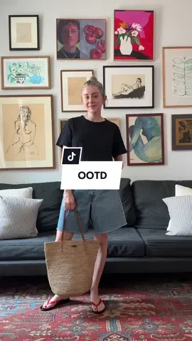 My casual, Saturday #OOTD ✨ #jorts #outfitinspo #casualoutfit 