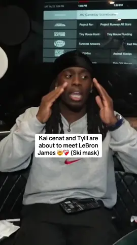 Kai cenat and Tylil are about to meet LeBron James 🤯❤️‍🩹 #kaicenat #tylil #Tatcha #lebronjames #foryou #search #fyp 