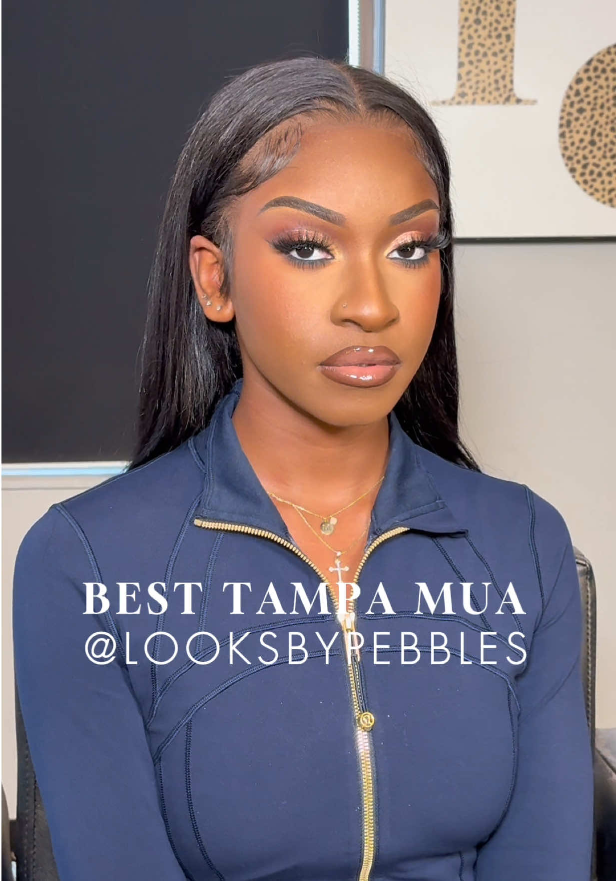 Let me put you on to the BEST bc this beat was insane😍. She is truly the sweetest & best MUA- the color match is always on POINT. She even helped me fix my hair, a true sweetheart #tampamua #tampamakeupartist 