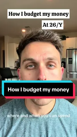 How I budget my money at 26 years old #PersonalFinance #stockmarket #moneytok #investingforbeginners 