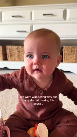 andddddd now we know  #lifewithababy #motherhood #babygirl #baby #dogandbaby #copycat #dogsofttiktok #goldenretriever #Siblings #dynamicduo #funnybaby #babyvsdog 