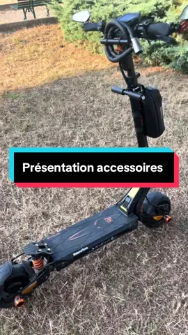 Vidéo de présentation des accessoires et les prix sur la trott #pourtoi #fyp #ptp #trottinetteelectrique #accessories #kukirin #g2master #rider #ride #escooter #tiktokfrance🇨🇵 