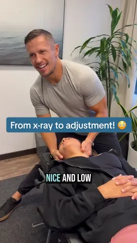 Nothing like adjusting what we see is wrong from her x-rays! Wait until you hear her back! 🤯 When was the last time you got adjusted? #HuntingtonBeachChiropractic #DrMichaelVan #Chiropractic #Adjustment #ASMR #FYP 