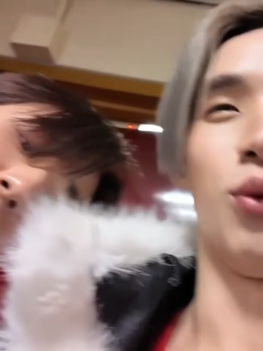 ใกล้อีก ได้มั้ย 🥜🍦🤍🩷 #nnutdan #hongshihoshi #nuthong #นัทฮง 