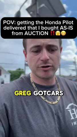 I bought this car at auction AS-IS‼️ Watch me get it delivered and go over it exactly to see what it needs and how it drives! #car #carsales #sales #dealer #dealership #carsalesman 