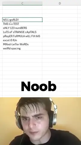 Noob vs Pro #exceltips #exceltricks #excelhacks #accounting
