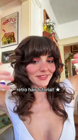 lmk if you’ve got questions♥️ #70shair #retrohair #vintage #retro #70saesthetic #80saesthetic 