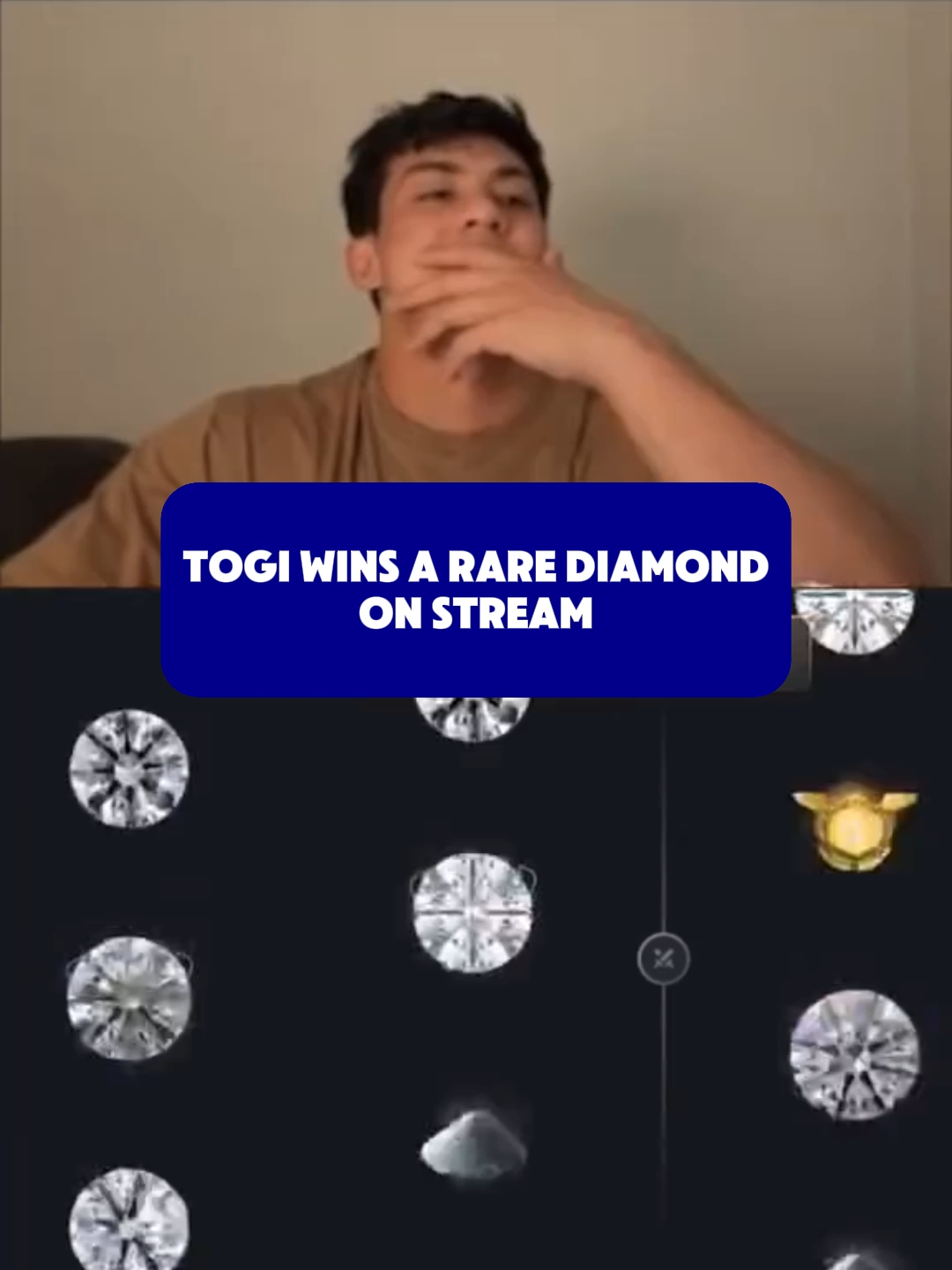 togi wins a rare diamond on stream #paratii #packdraw #fyp