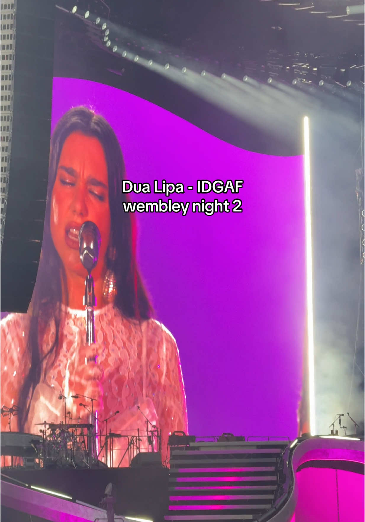 Night 2 won 🥇 @Dua Lipa #wembleynight2 #radicaloptimismtour #IDGAF 