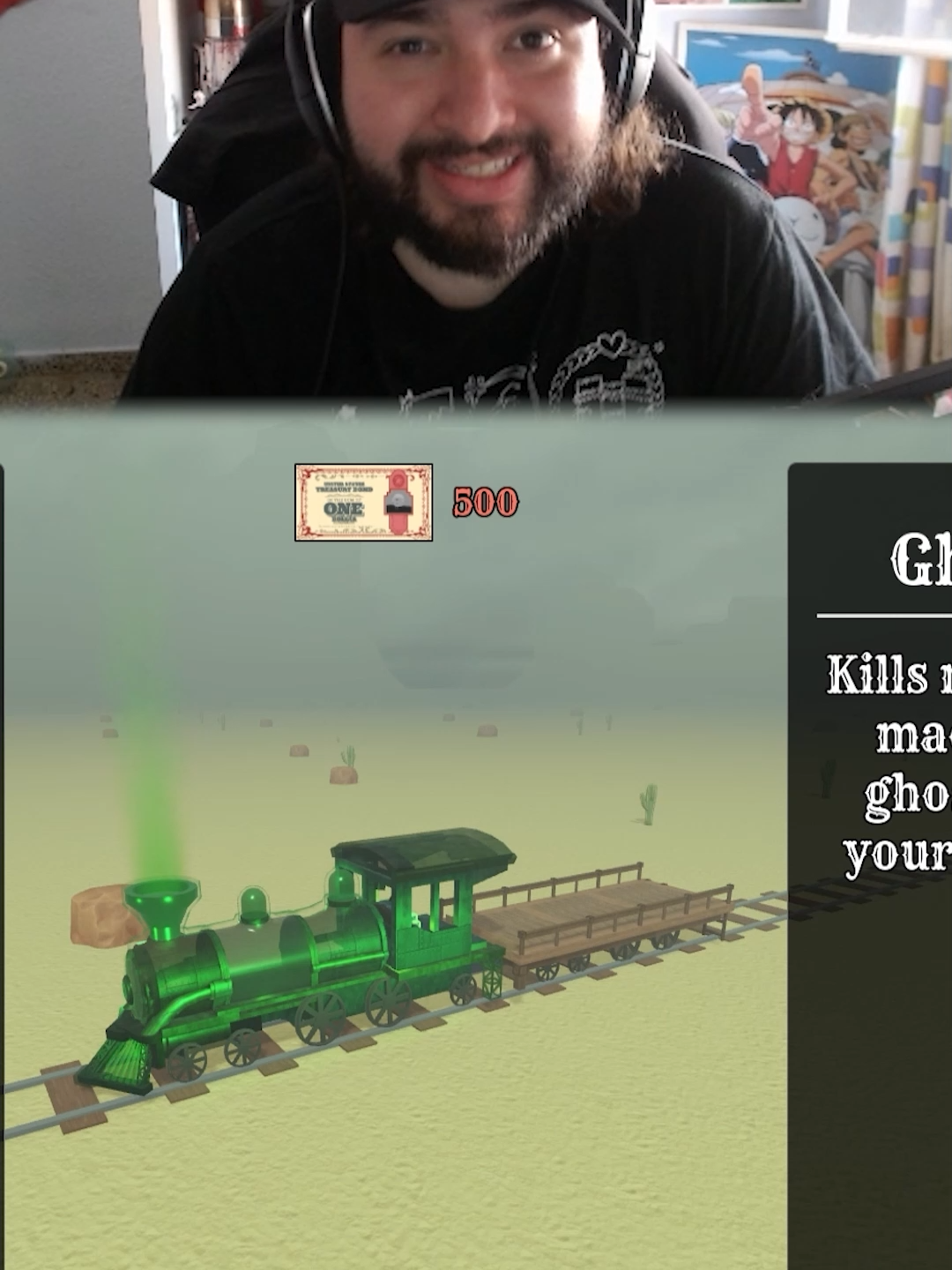 NUEVO TREN FANTASMA en DEAD RAILS#deadrails #rielesmuertos #robloxedits #update #actualizacion #tren #clase #nuevo #fantasma