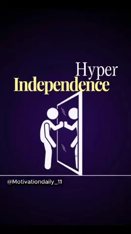 Part. 2 -Have you ever noticed that you refuse help… even when you really need it? Hyper-independence isn’t strength. It’s a response to something that once hurt you. Let’s explore why some people push everyone away — and how healing actually begins. Watch until the end.- #Psychology #TraumaResponse #EmotionalHealing #MentalHealth #SelfGrowth #HyperIndependence #Think #HealingJourney #Introspection #TikTokTherapy