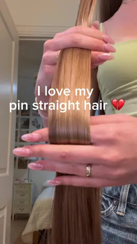 *I tell myself crying bc apparently the internet decided it’s not trendy anymore 💗💖💕💗💖💕💗💖💕  #hairtok #straighthair #longhair #pinstraighthair #hairtype #curlyhair #volume #hairvolume #sleekhair #tessa #tessapeay #haircare #hair 