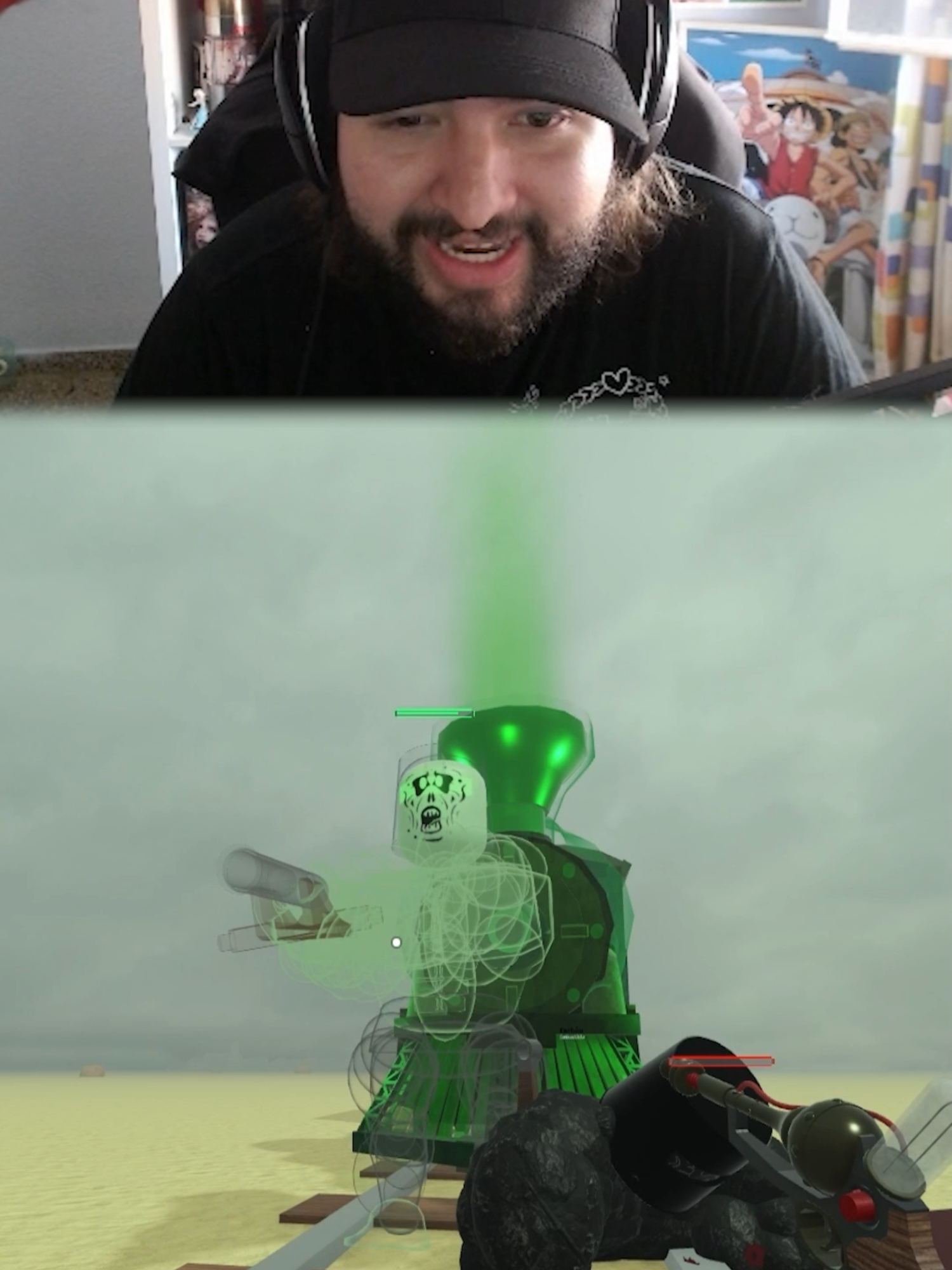 La CARA de GOLIATH FANTASMA con el TREN FANTASMA en DEAD RAILS #deadrails #rielesmuertos #robloxedits #update #actualizacion #fantasma #nuevo #tren #goliath
