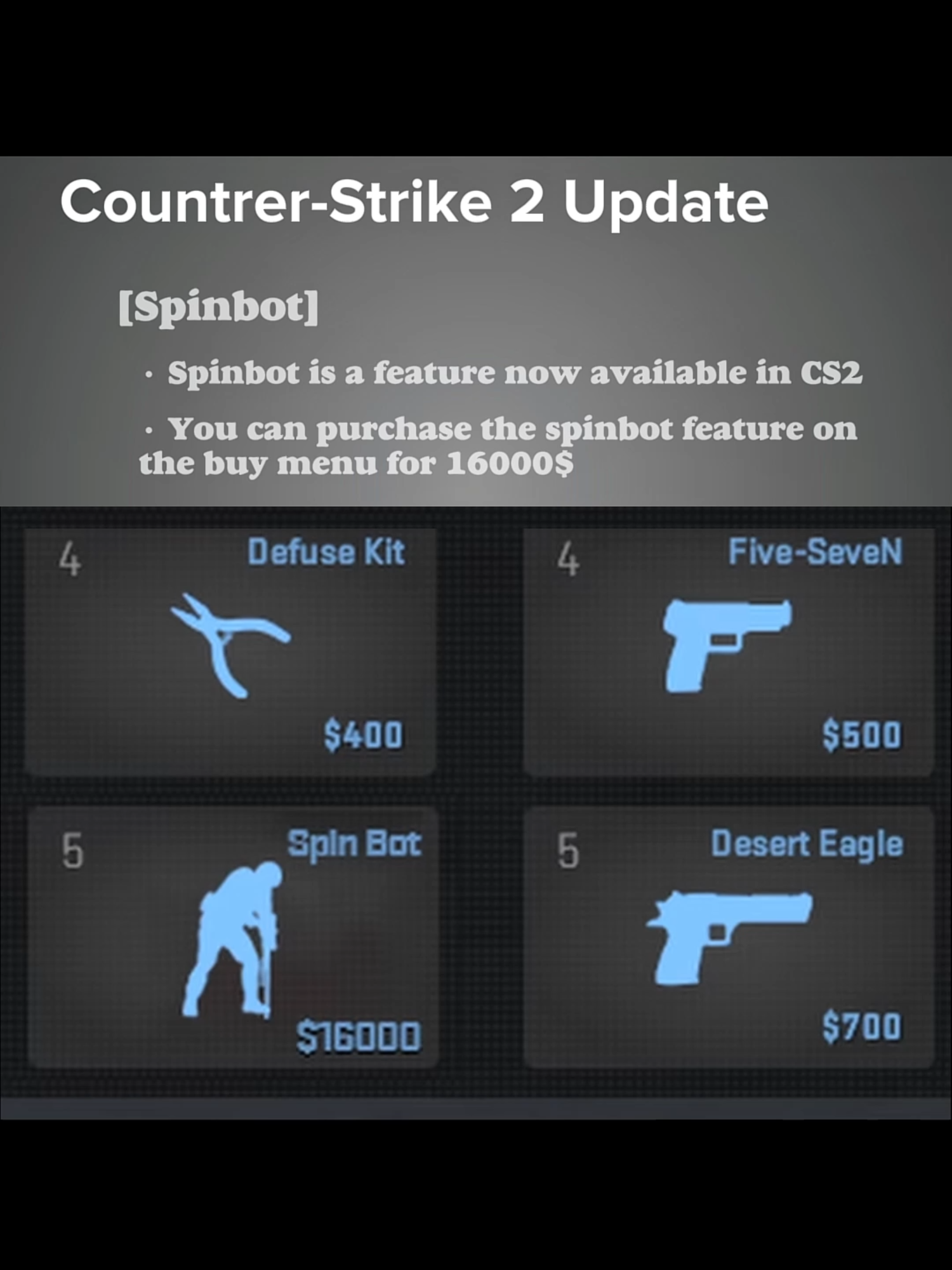 New update! #counterstrike #cs2memes #cs2funny #cs2moments #cs2 #fyp