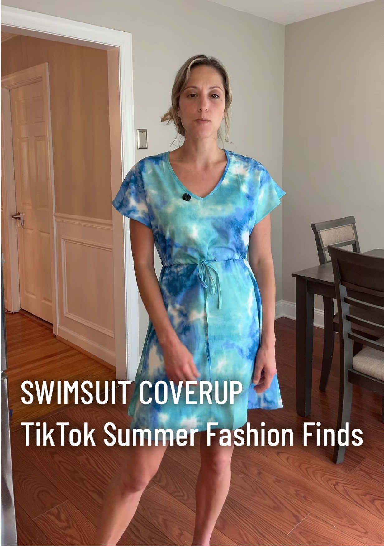 It’s a swim coverup but you could totally wear this dress for everyday wear! #swimcoverup #beachcoverup #beachwear #dress #dresses #casualdress #dressesforsummer #tyedye #blue #floral #summerstyle #dressesforwomen #womensfashion #summeroutfit #outfitideas #casualfashion #modestfashion #tiktokshopdealsforyoudays #summervibes #beach #poolside #ttsfashionfam #everydaywear #fashionover30 #SummerFashion  #womenswear #womenclothing #WomenOfTikTok #bathingsuit #tiktokfashionfinds #fashioncreator 