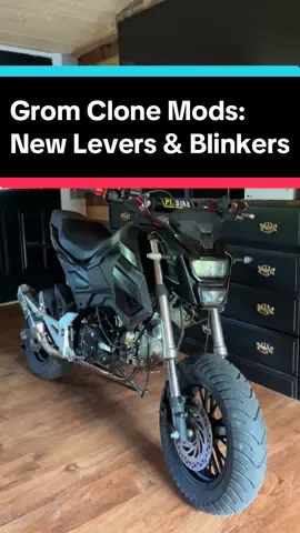 Had a little too much fun on the Grom Clone the other week 🤣 Might’ve broken a few parts LOL 😆 Let’s throw them on! #gromclone #boomvader #stuntbike #minibike #xpro #icebear #gromtok 