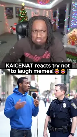 KAICENAT reacts try not to laugh memes!😂😂#fyp #foryoupage #kaicenat #kaicenatclips #reaction #ai #black #funnyvideo #jokes #blacklivesmatter 