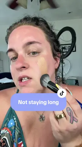 I AINT STAYING LONG #relatable #makeuptutorial #funnytutorial #leavingearly #arrivinglate #imdoingme 