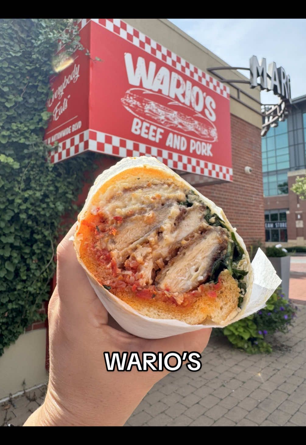 Wario’s in Columbus Ohio…10/10 🤌🏼 #columbusohio #cbusfoodscene #columbusfoodie #cbus #comewithme #whatiate #sandwiches #sub #mukbang 