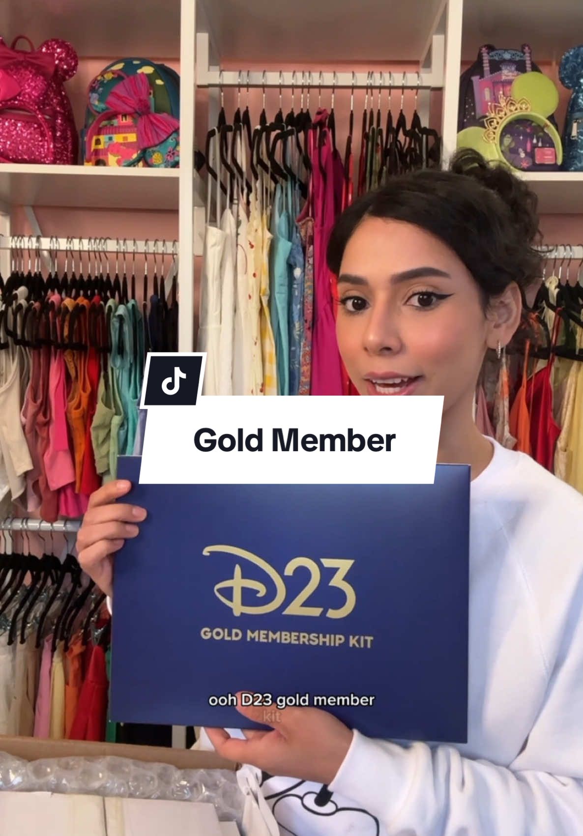 I didn’t think they would beat last year’s package but I fear they did!! 💙 #disney #d23 #goldmember #disneycollector #unboxing #disneyunboxing @Disney D23 