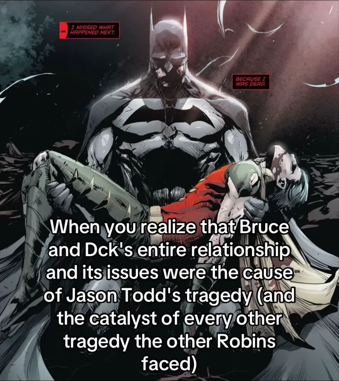 Their issues created a narrative for their family #dc #dcu #batman #brucewayne #nightwing #richardgrayson #batfamily #batfam #redhood #jasontodd #redrobin #timdrake #robin #damianwayne #cassandracain #alfredpennyworth #teentitans #youngjustice #justiceleague #dccomics 