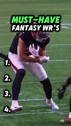 MUST-HAVE Fantasy WR’s ✅ #nfl #nflfootball #football #sports #fantasy #fantasyfootball #fantasyfootballtips #fantasyfootballadvice #wr #widereceiver