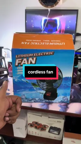 kipas cordless senang nak bawak pi pancing camping batery pon tahan lama #kipas #cordless #kipascamping #electronic #fypシ 