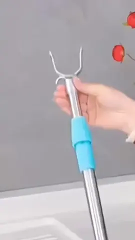 Household clothes drying pole stainless steel telescopic clothes hanging clothes hanging pole clothes fork pole # clothes support pole # sturdy # stainless steel telescopic pole # clothes pole # good recommendation#goodshing #fyfyfy #tiktokshop #fyp 