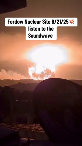 The US hit Fordow Nuclear Site. 6/21/25. The US is NOW involved with the Iran and Israel war. #breakingnews #happeningnow #israel #iran #iran🇮🇷 #middleeast #ww3 #news #war #viral #foryoupage #fypシ #fyp 