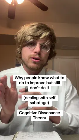 Cognitive dissonance is something many of us deal with today, and can often lead to self sabotage: practically choosing actions that don’t add up to one’s beliefs, creating an inner divide that can lead to our own demise. Here are some practical tips and tricks you can use to help deal with cognitive dissonance and start to improve your life from this internal conflict, that often creates these feelings of self sabotage and self destruction. 