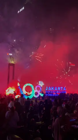 Jaya Raya selalu Jakarta 🥳 #fyppppppppppppppppppppppp #hutjakarta #hutjakarta498 #jayaraya #persijajakarta #bundaranhi 