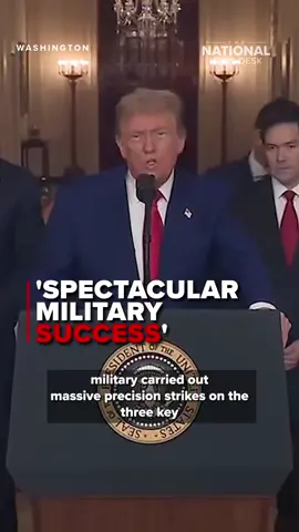 President Donald Trump addressed the nation following what he called a “very successful military operation” targeting Iranian nuclear facilities. Read more by clicking the link in the bio. #donaldtrump #iran #israel #nuclear #news #politics #breakingnews