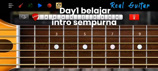 day1#creatorsearchinsights #sempurna#fyp#guitar#realguitar 