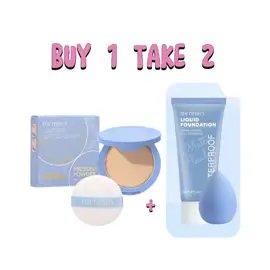 BUY 1 TAKE 2 WATERPROOF  #foundation #foundation cream waterproof sace lady #foundationroutine #buy1take2 #foundationbuy1take2 #creatorsearchinsights #fyppppppppppppppppppppppp 